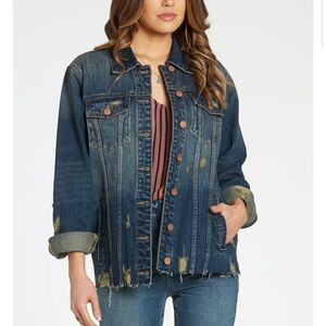 Dear John Distressed Denim Jacket